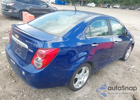 2014 Chevrolet Sonic Ltz Auto из США, поврежденный, VIN 1G1JE5SB2E4229998